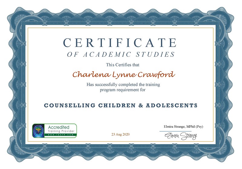 Counselling Children & Adolescents Diploma